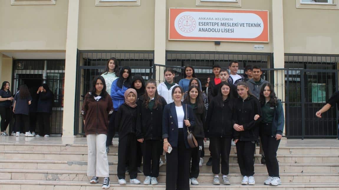 Şehit Enis Kırımlı Ortaokulu Okulumuzu Ziyaret Etti